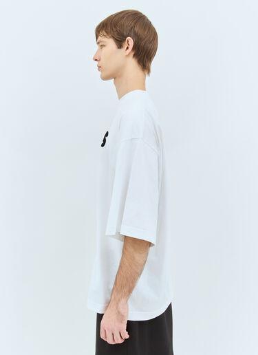 Walter Van Beirendonck 블랙홀 티셔츠 화이트 wlt0158009