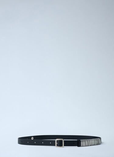 皮革腰带 Jil Sander 皮革腰带 黑色 jil0262024