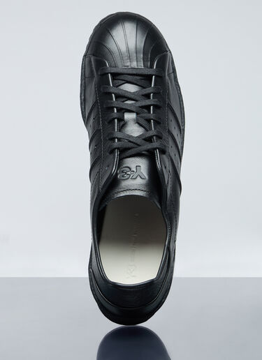 Y-3 Y-3 スーパースター レザースニーカー  ブラック yyy0156016