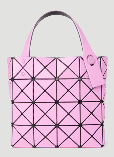 Bao Bao Issey Miyake Lucent Boxy Tote Bag Pink bao0252003