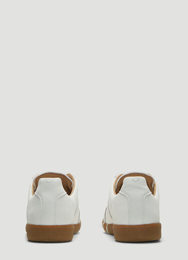 Replica Paint Drop Sneakers Maison Margiela Replica Paint Drop Sneakers White mla0137017