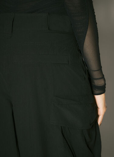 Alexander Wang Logo Cargo Pants Black awg0257005