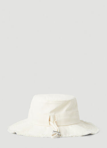Jacquemus Le Bob Artichaut Bucket Hat Beige jac0350006