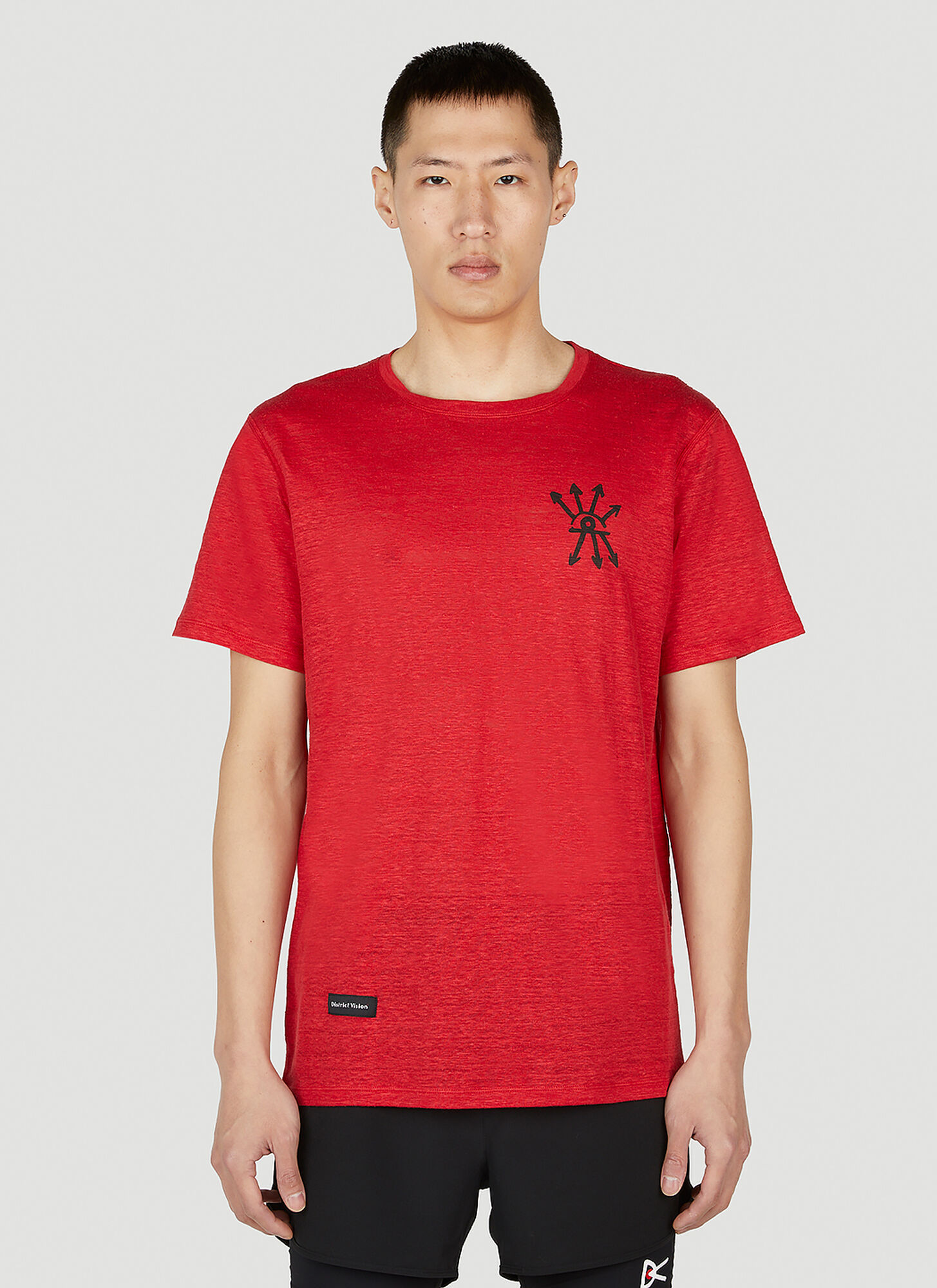 Shop District Vision Sukha T-shirt In Red