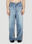 Mugler Hybrid Baggy Jeans Blue mug0151008