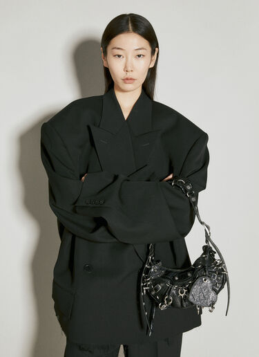 Balenciaga Le Cagole XS Shoulder Bag Black bal0255056