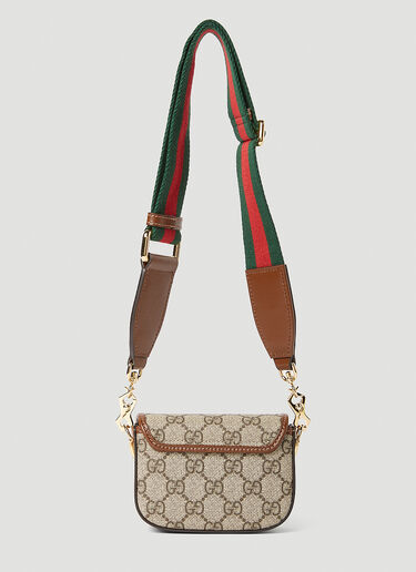 Gucci 1955 Horsebit Wallet With Strap Brown guc0250176