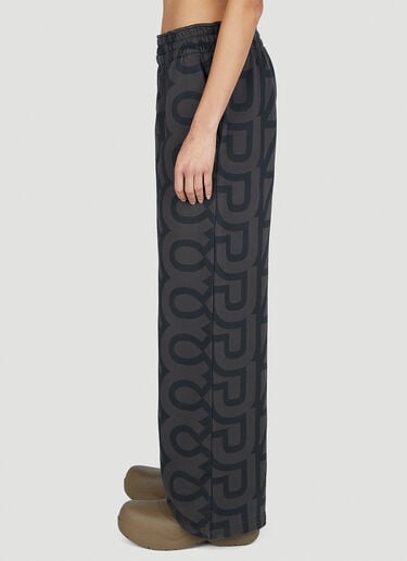 Monogram Oversized Track Pants Marc Jacobs Monogram Oversized Track Pants Black mcj0251003
