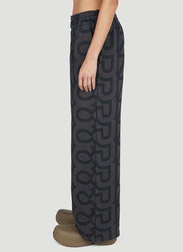 Marc Jacobs Monogram Oversized Track Pants Black mcj0251003