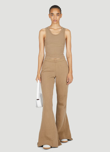 Cropped Tank Top Entire Studios Cropped Tank Top Beige ent0253016