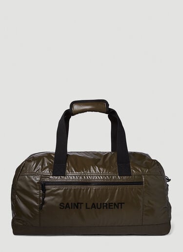 Saint Laurent NY Rip Duffle Bag Khaki sla0149051