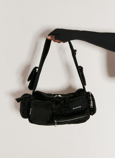 Balenciaga Superbusy XS 单肩包  黑色 bal0156024