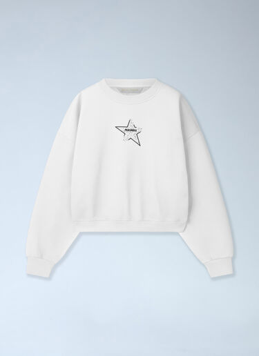 LN-CC® - Palm Angels: Icon Palm Loose Crop Crew - Black Palm Angels Icon Palm Loose Crop Crew Black pma0266058