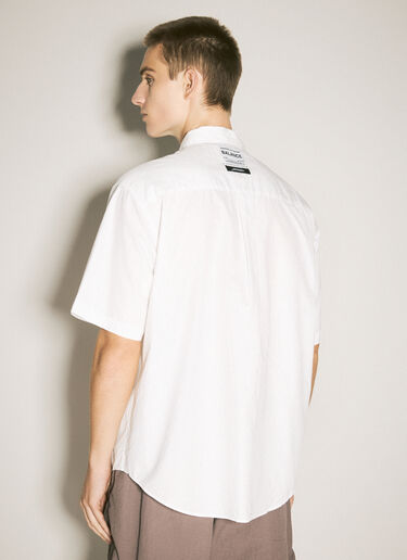 Undercover Logo Patch Shirt White und0156010