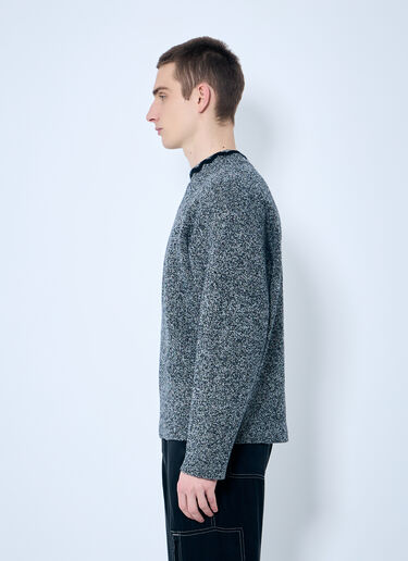 NÒMARYTHM TEXTILE Wool Mock Neck Sweater Grey nma0158014