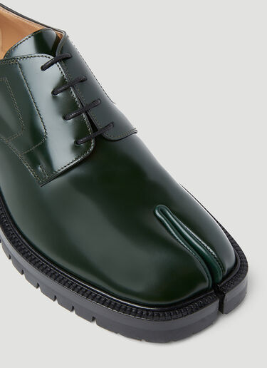 Maison Margiela 足袋レースアップシューズ グリーン mla0153018