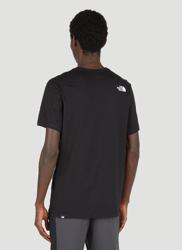 The North Face 徽标印花 T 恤 黑色 tnf0154001