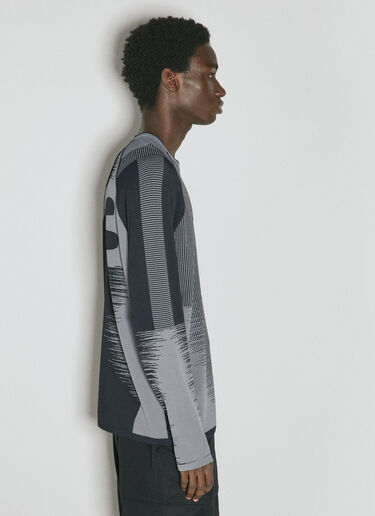 Y-3 Engineered Knit Sweater Grey yyy0156001