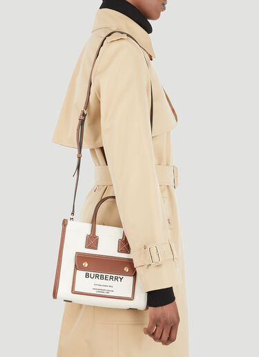 Burberry Freya Mini Shoulder Bag Beige bur0246023