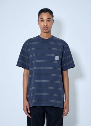Carhartt WIP Bert Pocket T-Shirt Blue wip0365009