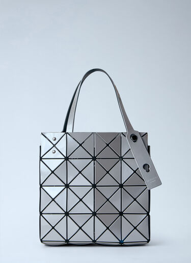 Bao Bao Issey Miyake Large Carat Handbag Grey bao0364014