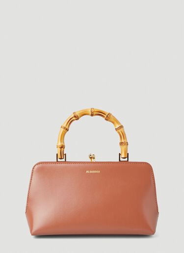 Jil Sander Goji Mini Handbag Brown jil0249035