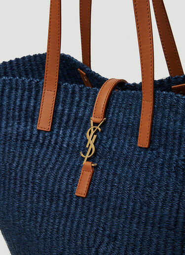 Saint Laurent Panier Medium Tote Bag Blue sla0248063