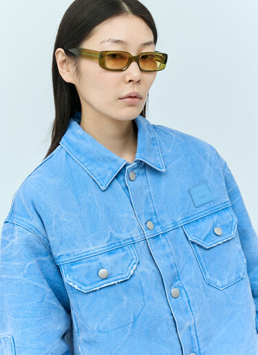 Acne Studios Padded Denim Jacket Blue acn0255040