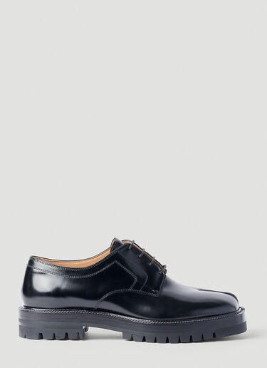 Maison Margiela Tabi Brogue Shoes Black mla0151025