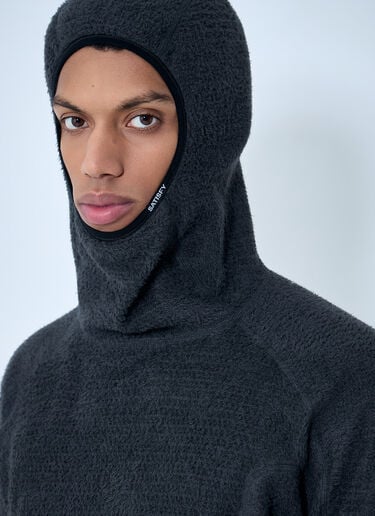 Satisfy Textured High-Neck Sweater Grey sat0162011