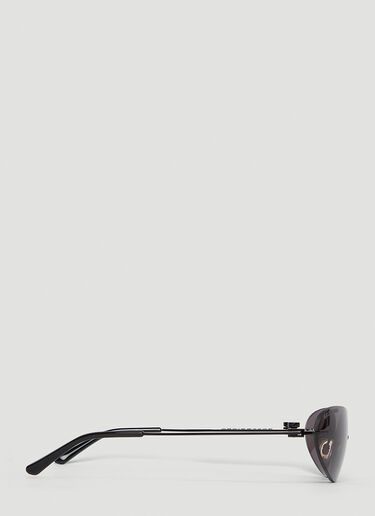 Neo Oval Sunglasses Balenciaga Neo Oval Sunglasses Black bal0351002