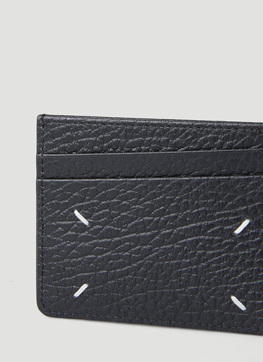 Maison Margiela Four Stitch Card Holder Black mla0148035