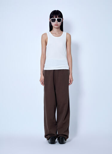 LN-CC® - Entire Studios: Ribbed-Knit Tank Top - White Entire Studios Ribbed-Knit Tank Top White ent0266021