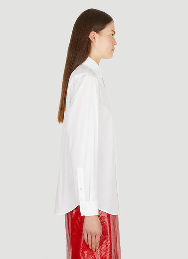Gucci Dagger Collar Shirt White guc0251049