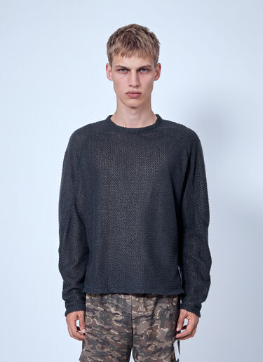 LN-CC® - Satisfy: Fuzzfleece™ AD Long Tee - Dark Grey Satisfy Fuzzfleece™ AD Long Tee Dark Grey sat0165025