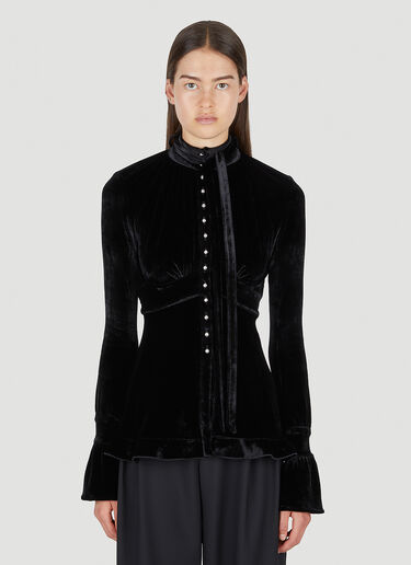 Rabanne Victoriana Shirt Black pac0250023
