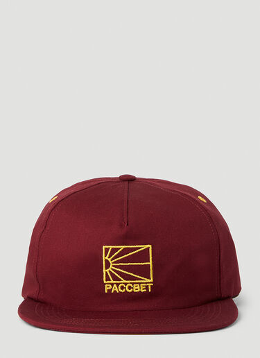 Rassvet Logo Embroidery Baseball Cap Red rsv0152014