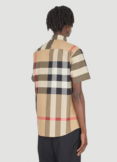Burberry Somerset 格纹衬衫 米色 bur0147029