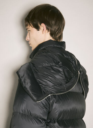 Moncler x Rick Owens Cyclopic 连帽大衣 黑色 mcs0358008