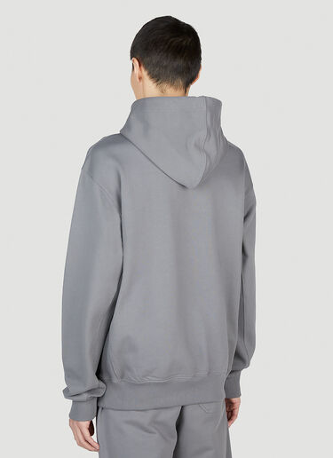 Helmut Lang Spray Hooded Sweatshirt Grey hlm0152004