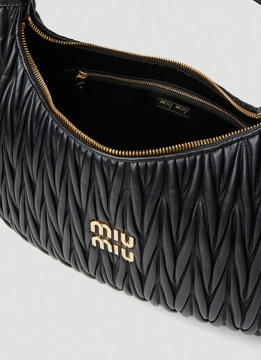 Miu Miu Wander Hobo Bag Black miu0251017