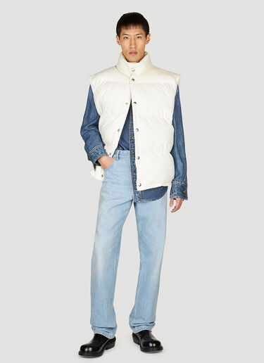 Padded Gilet Bottega Veneta Padded Gilet Cream bov0153012