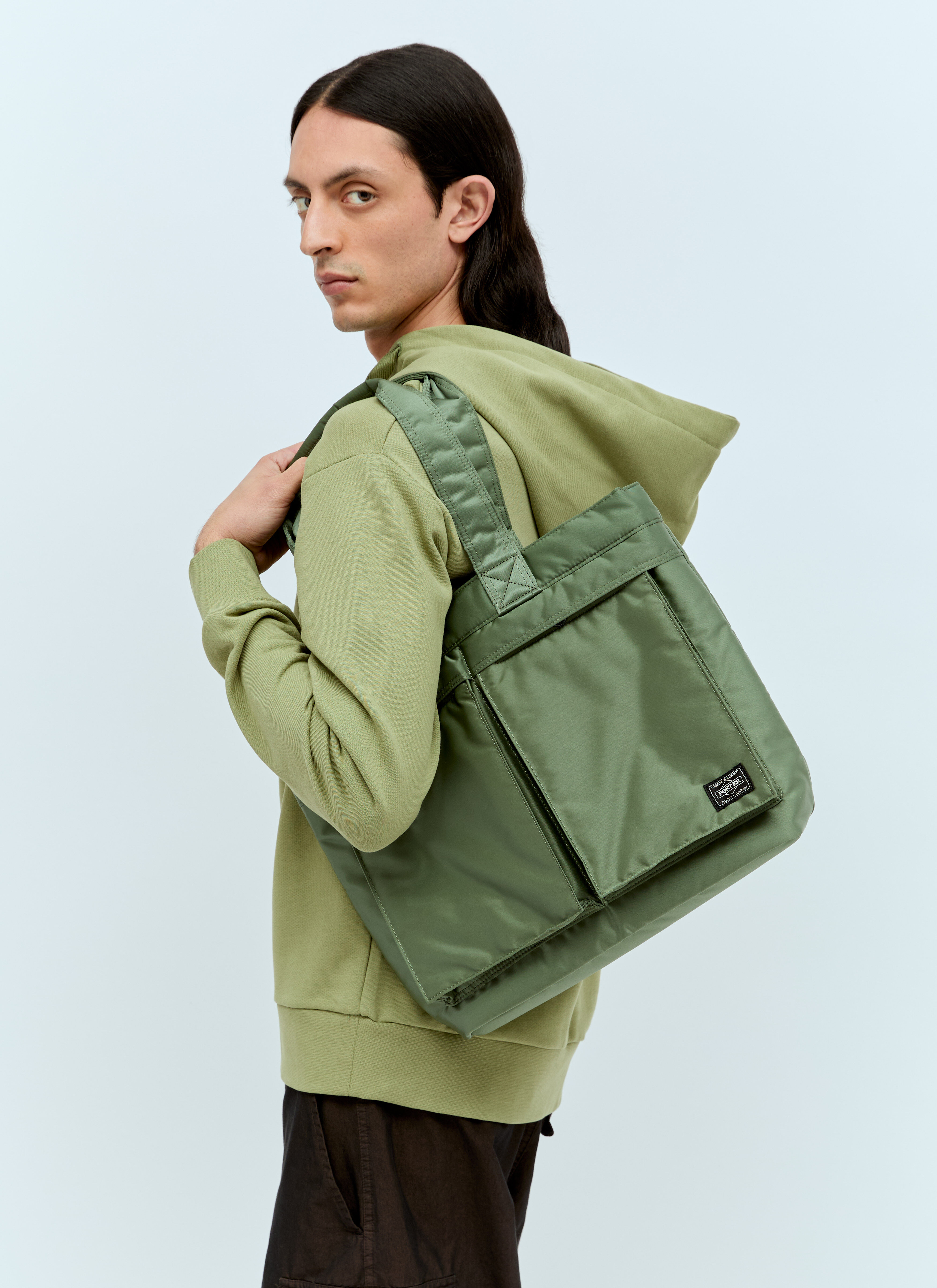 Porter-Yoshida & Co Men's' Tanker Tote Bag in Green | LN-CC®