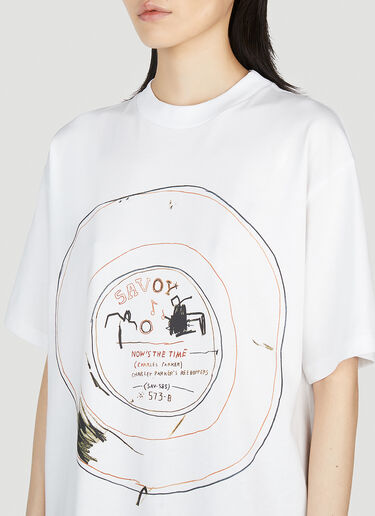Honey Fucking Dijon Basquiat T-Shirt White hdj0352003
