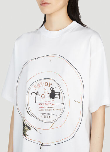 バスキア Tシャツ Honey Fucking Dijon バスキア Tシャツ ホワイト hdj0352003