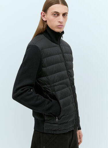 Moncler 衬垫拉链开衫 黑色 mon0157025