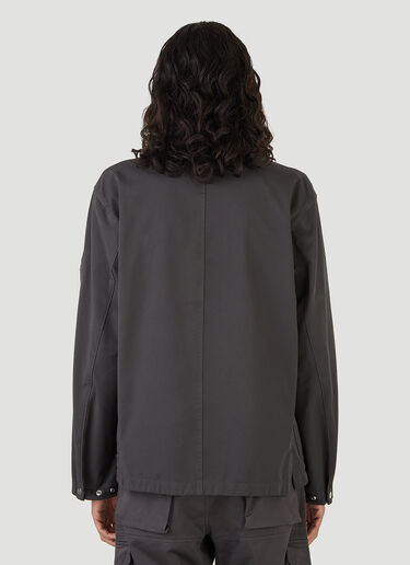 Stone Island 캔버스 재킷 그레이 sto0146122