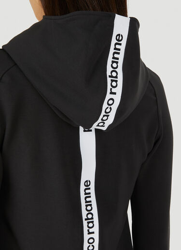 Rabanne Hooded Sweatshirt Black pac0250043