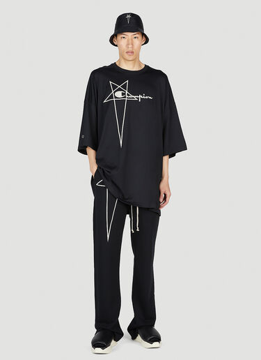 Tommy T-Shirt Rick Owens x Champion Tommy T-Shirt Black roc0153004