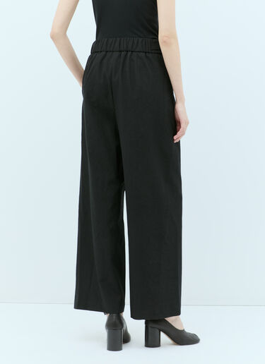 Issey Miyake Ease Wool Pants Black ism0255009